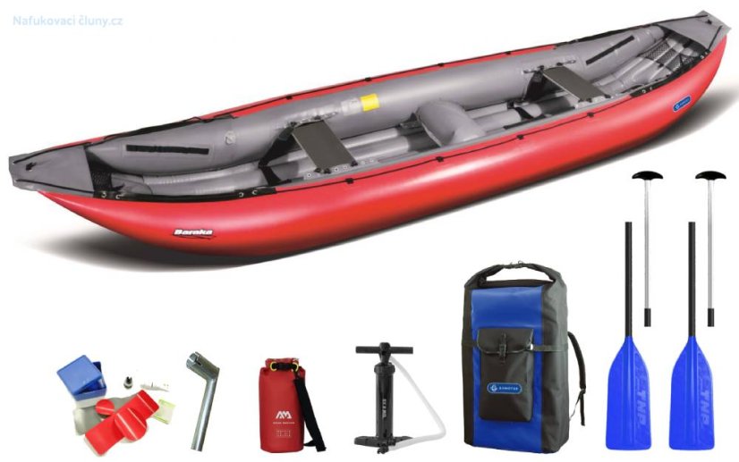 CANOE BARAKA GUMOTEX set Travel - Colour: Green
