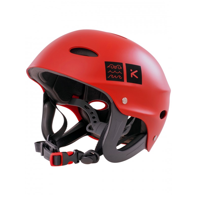 Helm HIKO BUCKAROO + V.2 - Farbe: Rot, Größe: XS