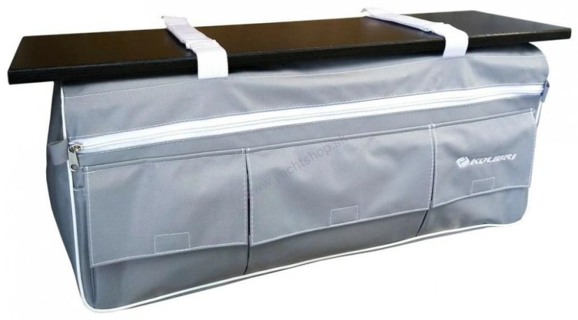 Taška pod lavičku šedá