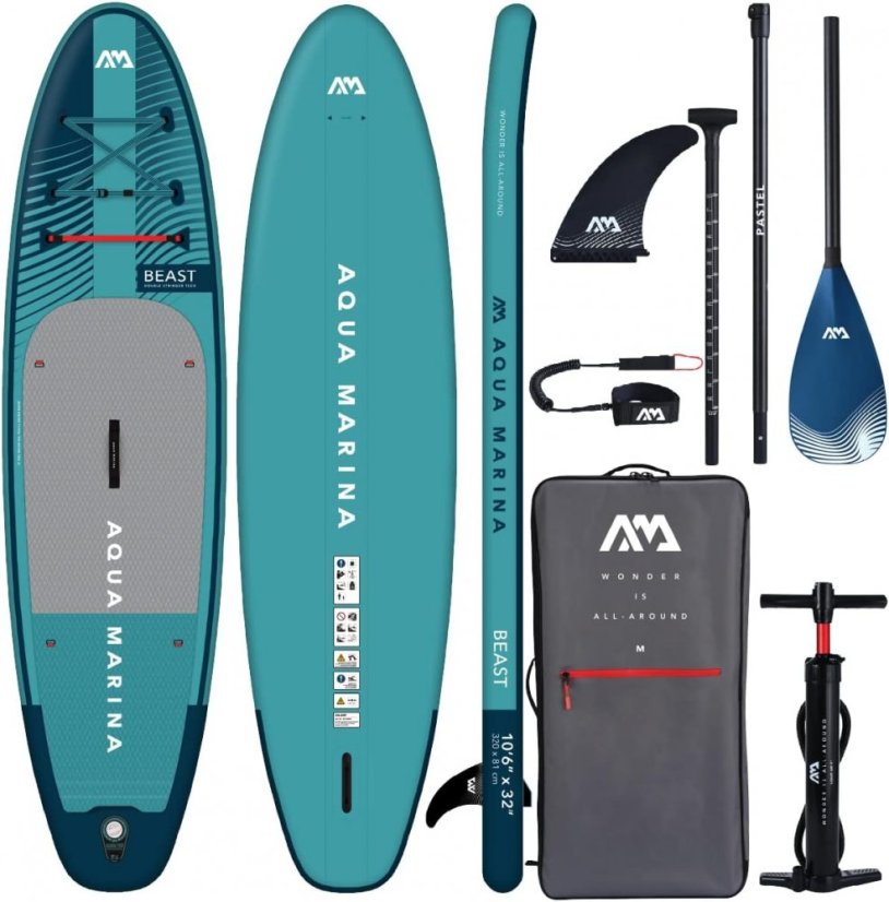 Paddleboard AQUA MARINA Beast 10'6''x32''x6'' AQUA SPLASH