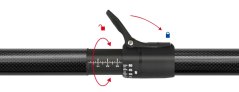 Kayak paddle TNP 716C.2YP Wolferine Carbon