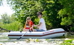 Člun Kolibri K-270 T profi, lamelová podlaha + Držák motoru