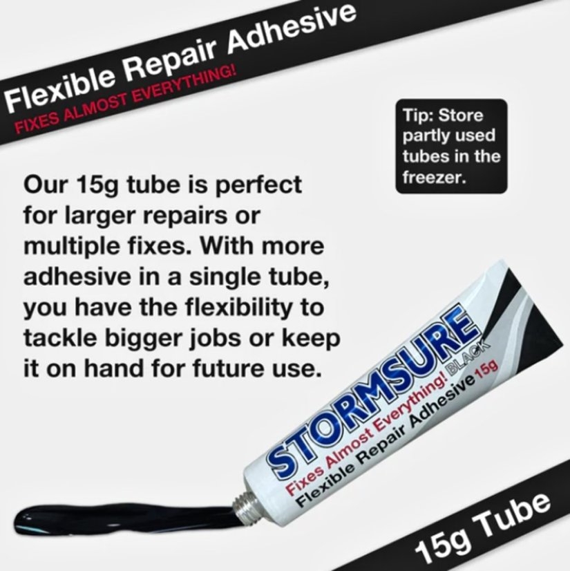 Lepidlo Stormsure Flexible Adhesive Černé 15 g